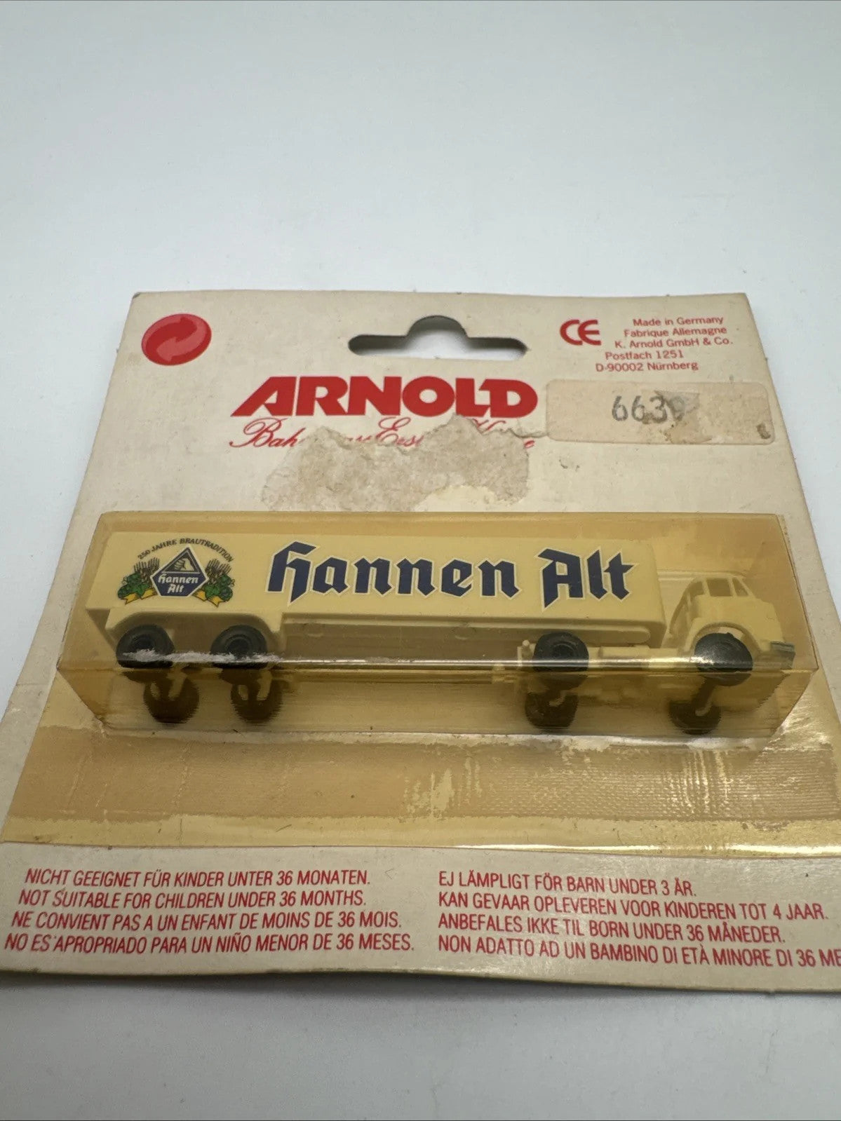 Arnold-N - 6639 - Truck & Trailer - Hannen Alt - 1:160/N