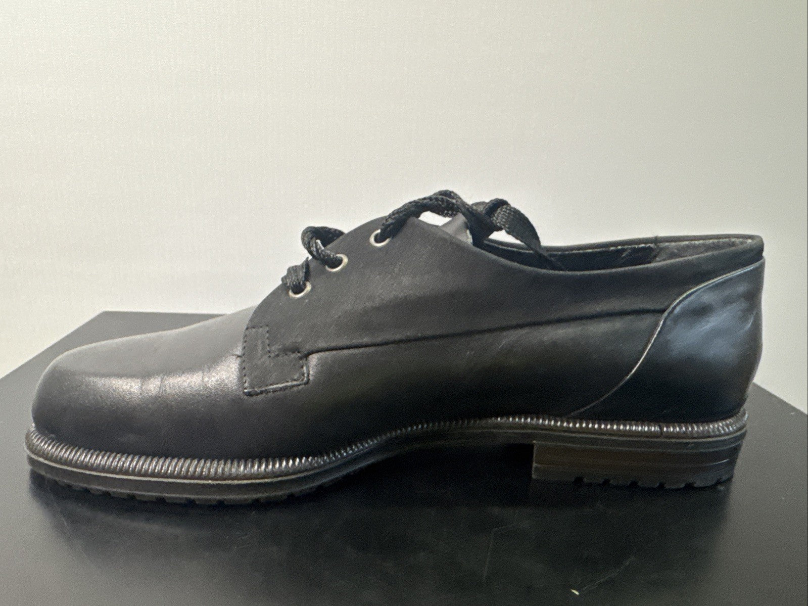 Firetti Damenschuh Gr. 36 Halbschuh Leder Schwarz 