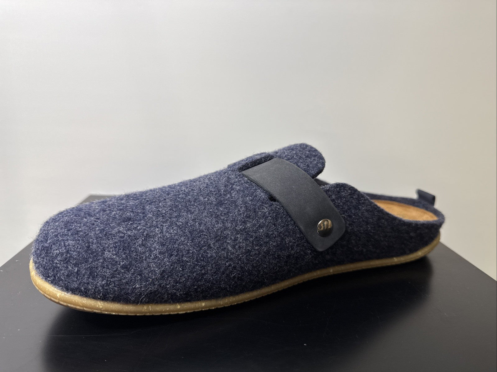 Rohde Herren Filz Pantolette Gr. 45 Ocean Pantoffel 6922