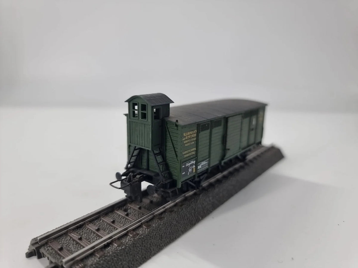 Trix Express 3401 H0 Güterwagen mit Bremserhaus Gm  K.Bay.Sts.B.