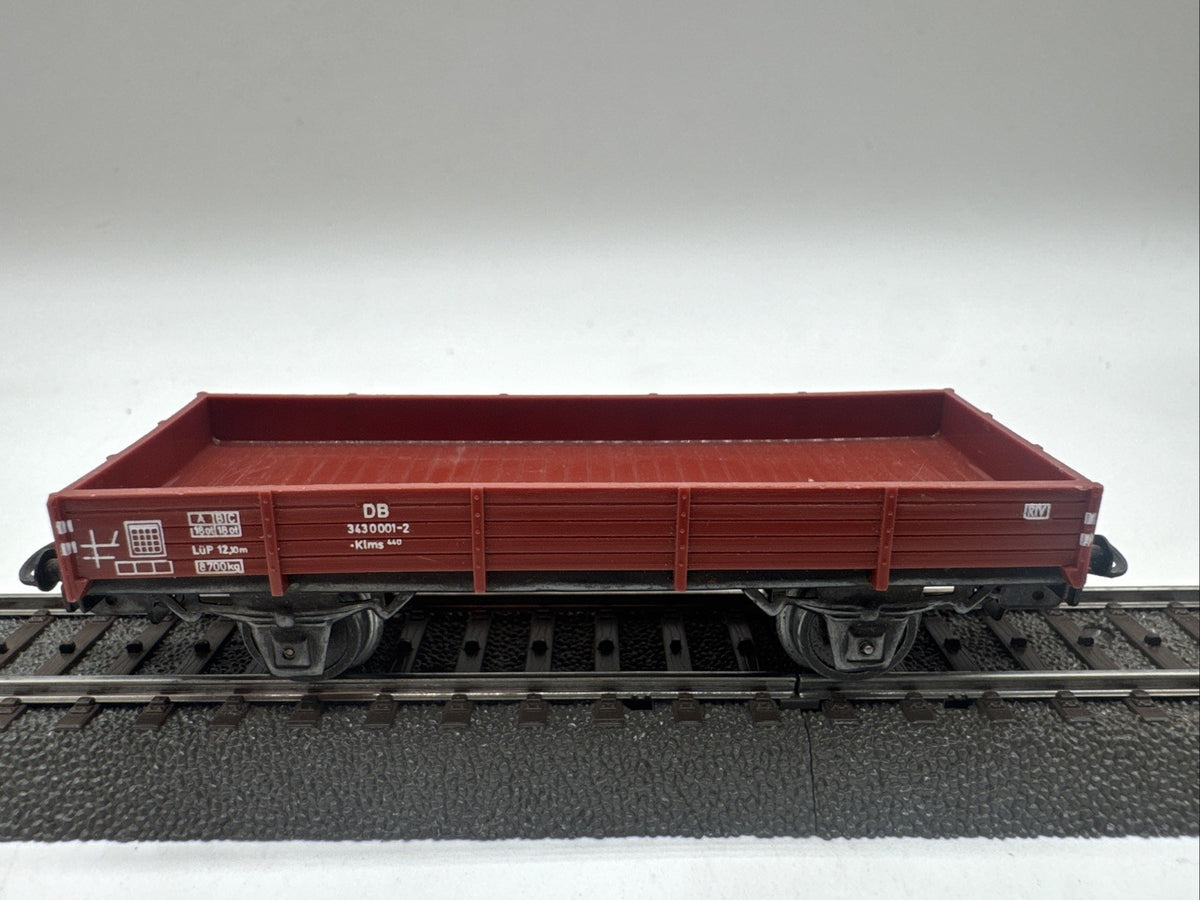Märklin H0 Flachwagen Niederbordwagen der DB 343 0 001-2 #219