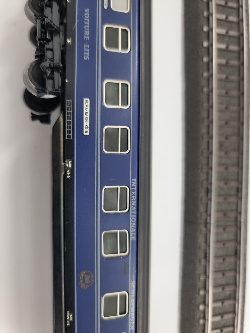 Märklin H0 4029 intern. Schlafwagen / Roma-Basel-Köln 
