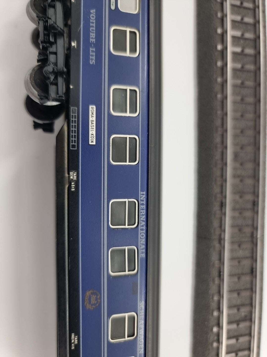 Märklin H0 4029 intern. Schlafwagen / Roma-Basel-Köln 