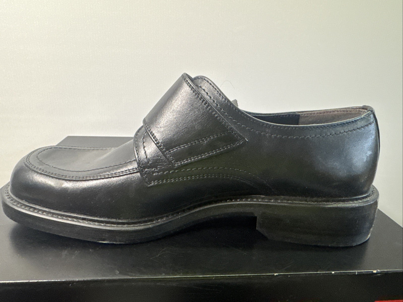 Lord Exzellent Herrenschuh Gr. 7.5 41 Leder Schwarz