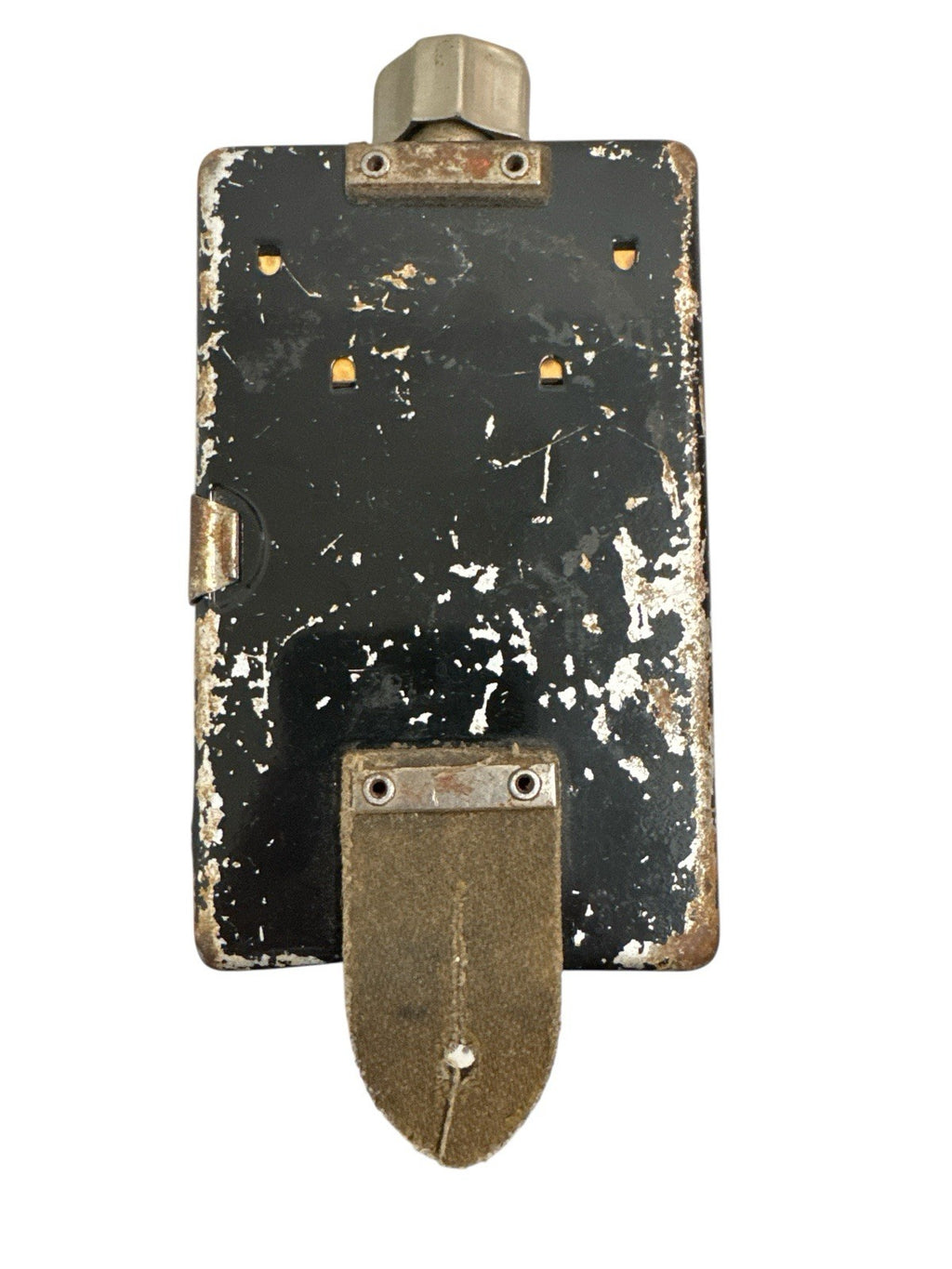 (E13) Artas Taschenlampe blech Signaltaschenlampe Vintage