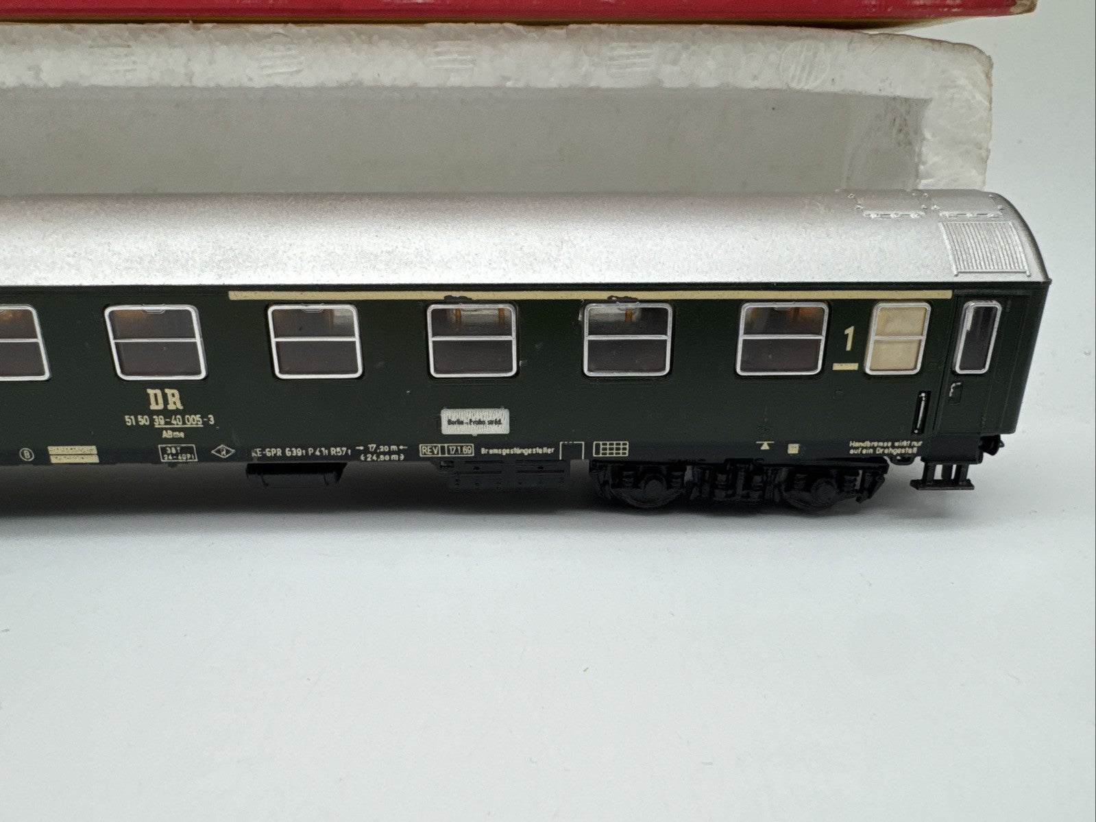 Schicht DR Reisezugwagen 426/51 AB 4 Ge Beleuchtet 
