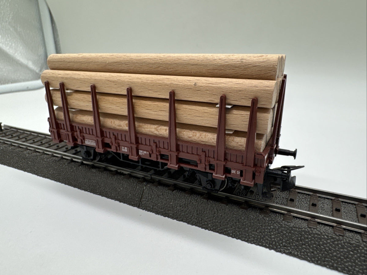 Gebraucht Märklin Rungenwagen 4459 H0 Mit Ladung Holz #484