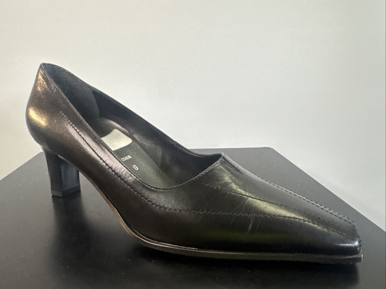 Jenny By Ara Pumps Gr. 7 Damen Leder Schwarz