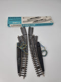 Märklin H0 2167 Elektromagnetisches Bogenweichenpaar -geprüft In OVP-