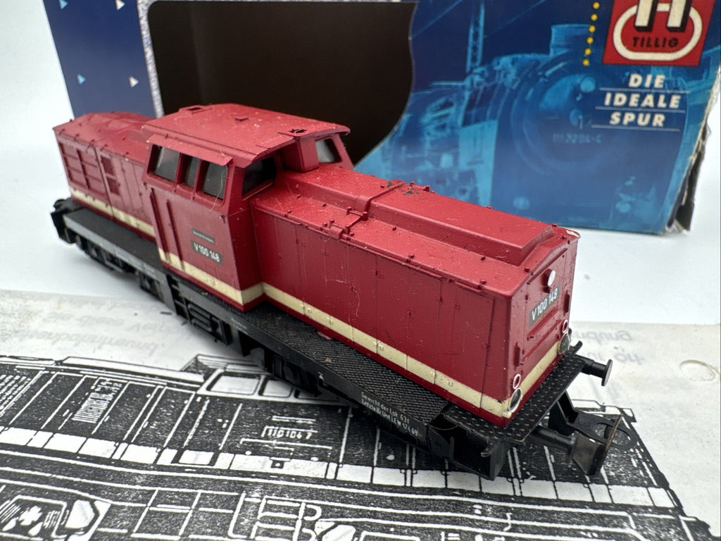 Tillig TT 04597 Diesellok BR V 100 148 DR Gleichstrom