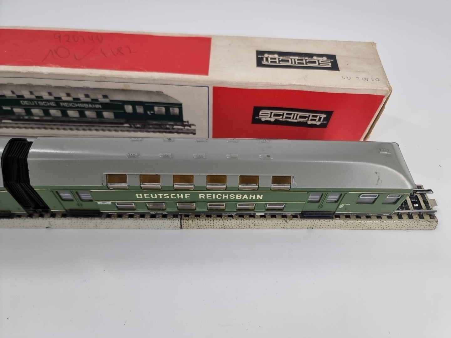 Schicht VEB H0 5452531/426/46 Doppelstockzug Mittelteil 2Tlg OVP