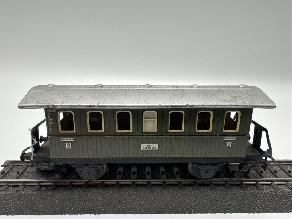 MÄRKLIN H0 4040 Personenwagen 4051 Stg Ci 2.Klasse Donnerbüchse BLECH