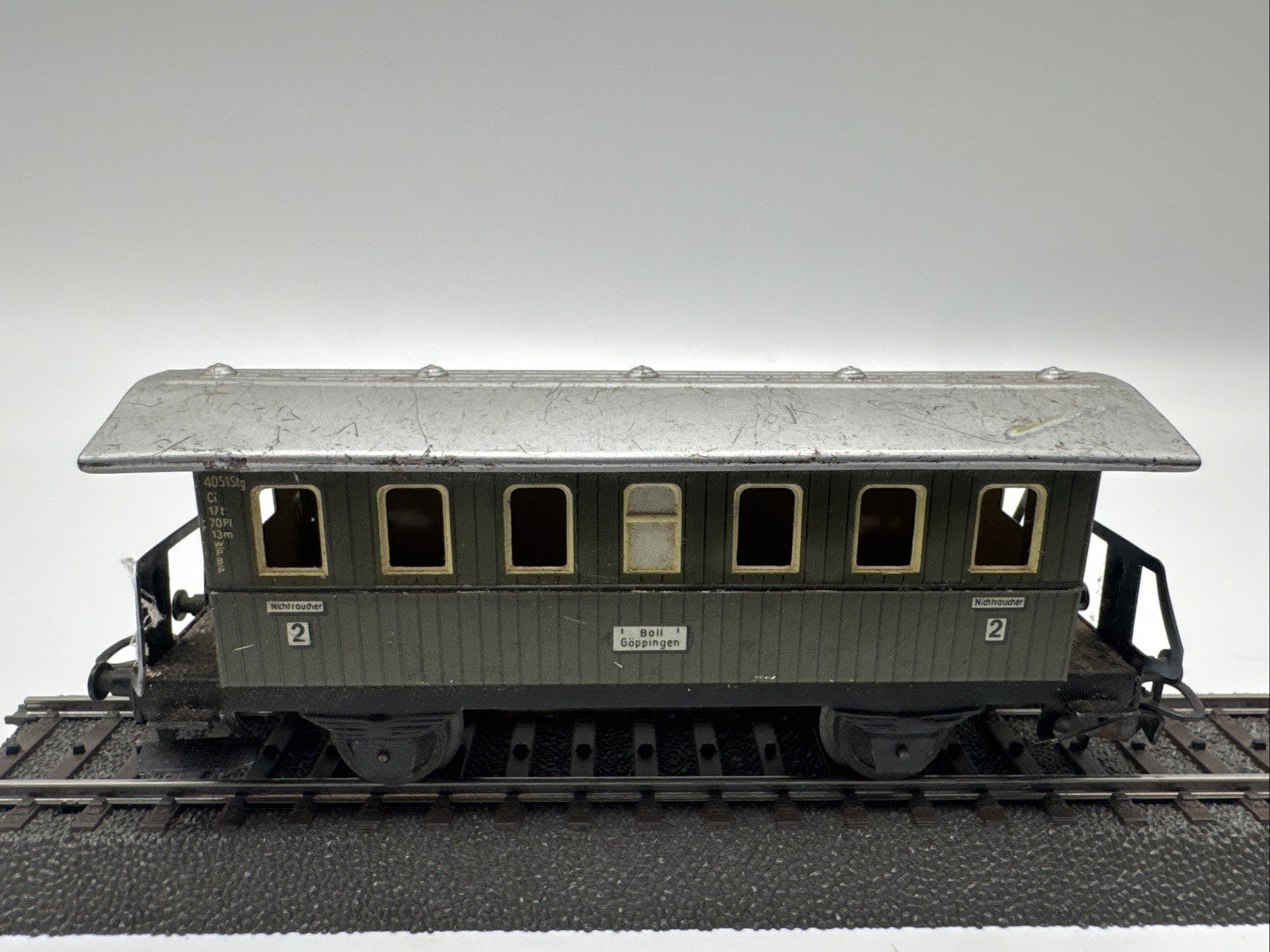 MÄRKLIN H0 4040 Personenwagen 4051 Stg Ci 2.Klasse Donnerbüchse BLECH