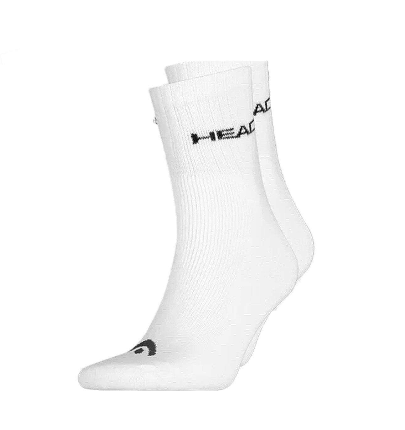 12 Paar Head Socken Gr.39-42 Weiß Sportsocken Tennis Strümpfe Herren Unisex