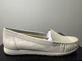 Marco Tozzi Halbschuh Damen Slipper feste Schuhe Gr. EU 40 Leder Weiß