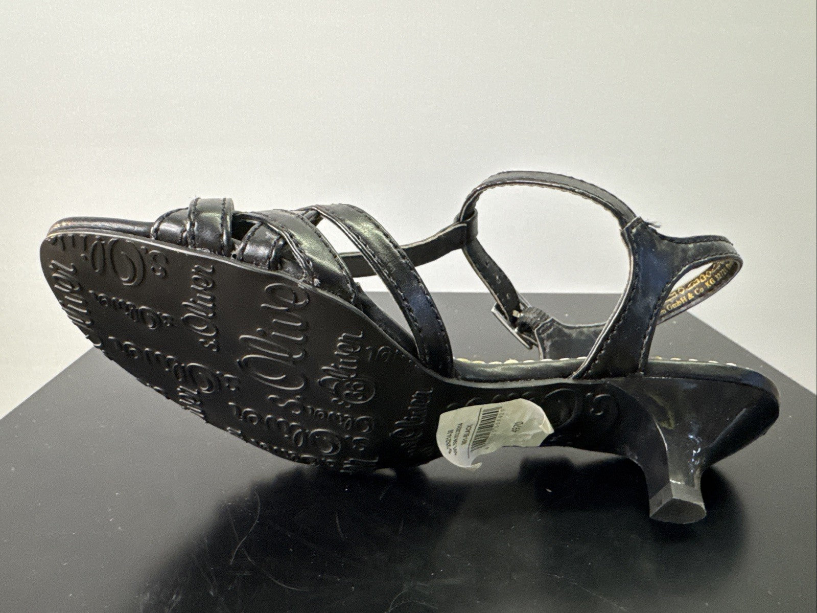S Oliver Sandalette Gr. 36 Schwarz 