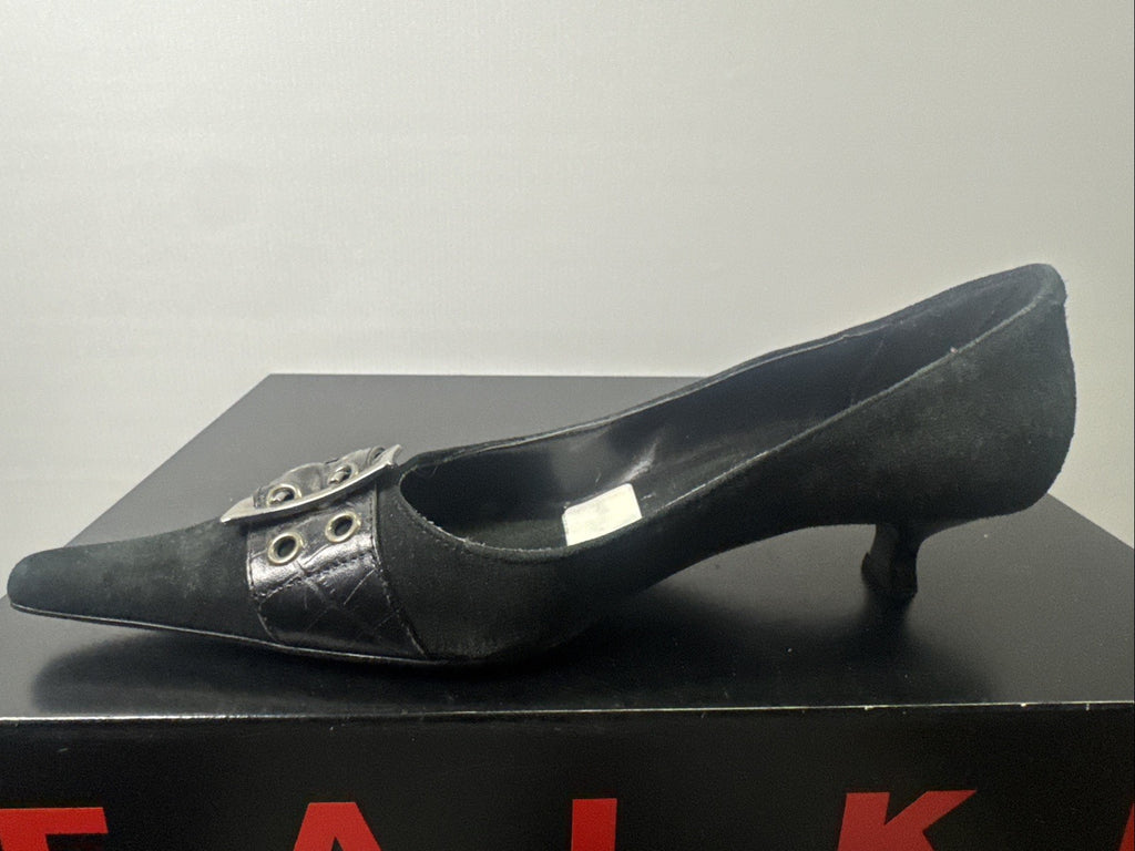 Solo Lei Damen Pumps Gr. 39 Leder Absatzschuh