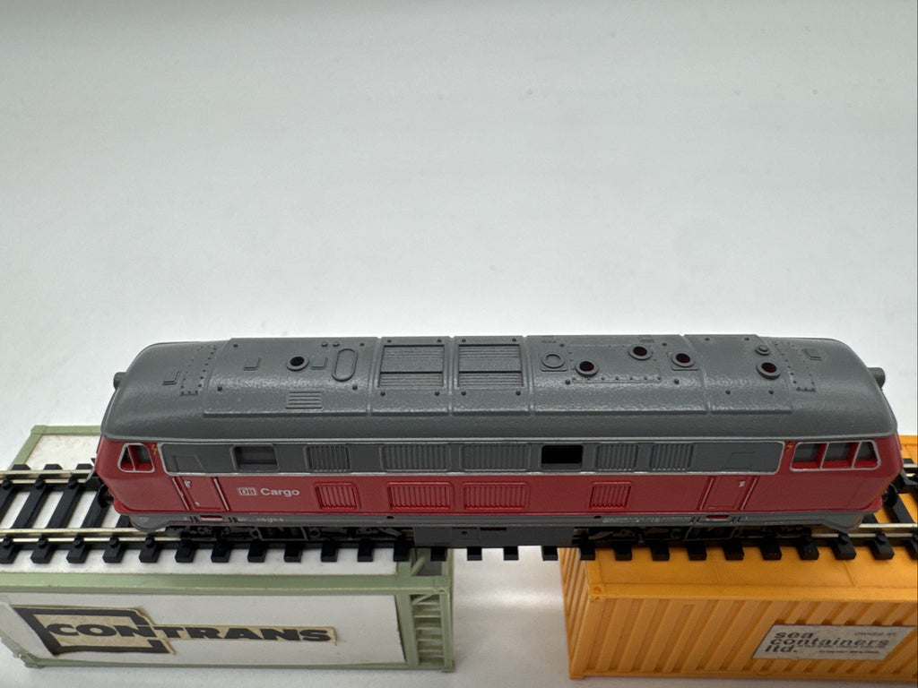 Spur N - Minitrix  11458 - Diesellok 216 139-6 rot DB Cargo #324