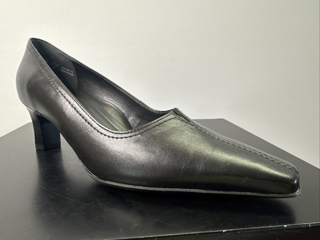 Ara Pumps Gr. 6,5 Schwarz  Leder Absatzschuh