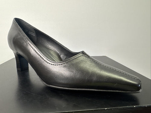 Ara Pumps Gr. 6,5 Schwarz  Leder Absatzschuh