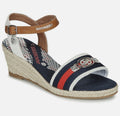 DOCKERS by Gerli Damen Sandalette Gr. 40 Riemensandale Keilsandalette