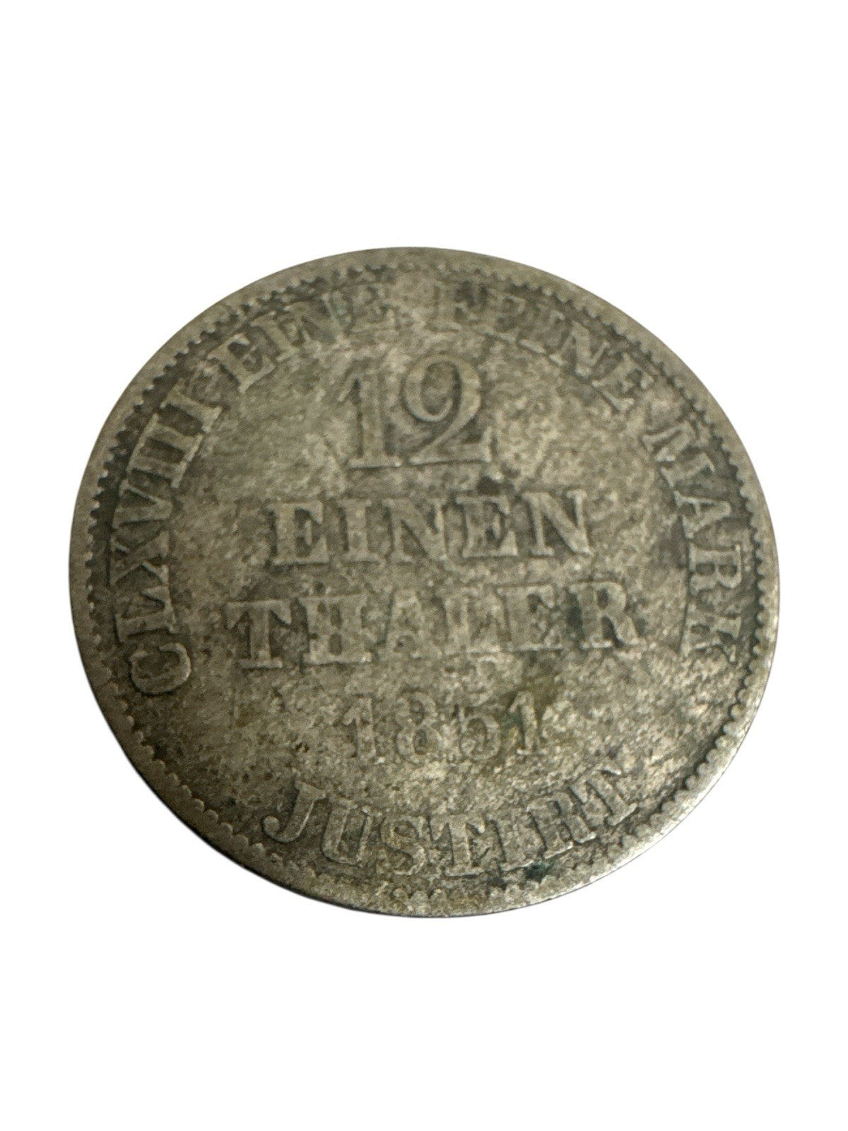 Hannover:1/12 Taler 1851 B   s/ss.