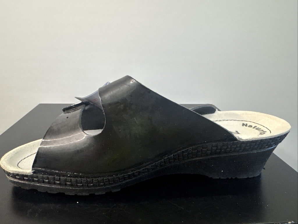 Rohde Sandale Gr. 42 Leder Schwarz