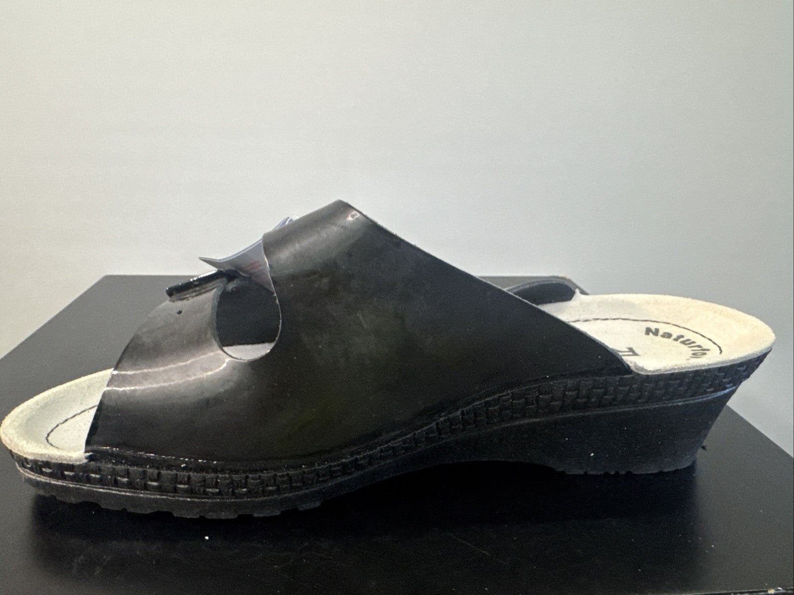 Rohde Sandale Gr. 42 Leder Schwarz