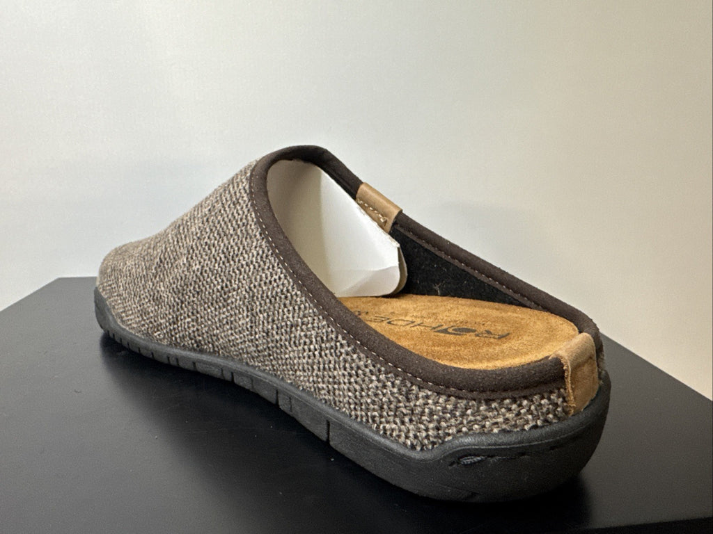 Rohde Herren Filz Pantolette Gr. 39 Earth Pantoffel 6652