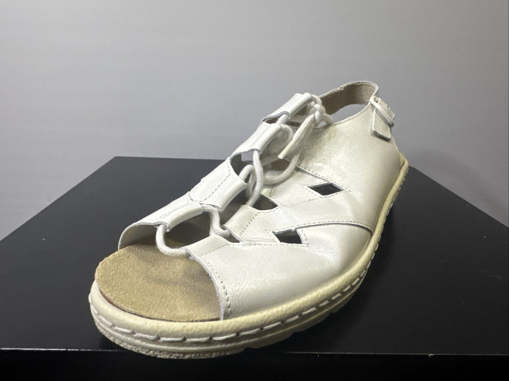 Helix Damenschuh Gr. 42 Sandale Weiß