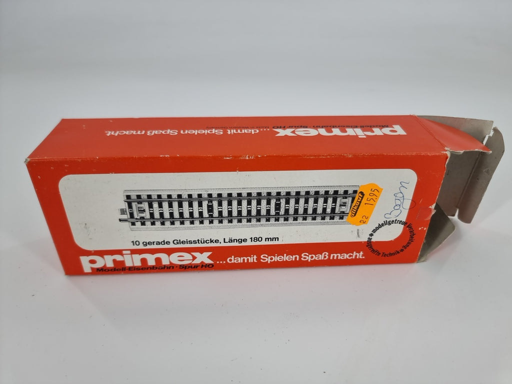 Primex H0 5076 10x Gerades Gleisstück in OVP 