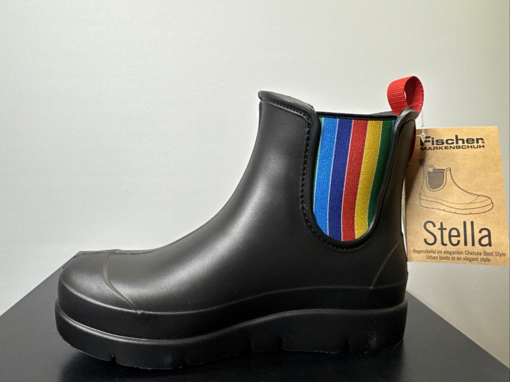 Fischer Markenschuh Damen Steller Gummistiefel Gr. 37