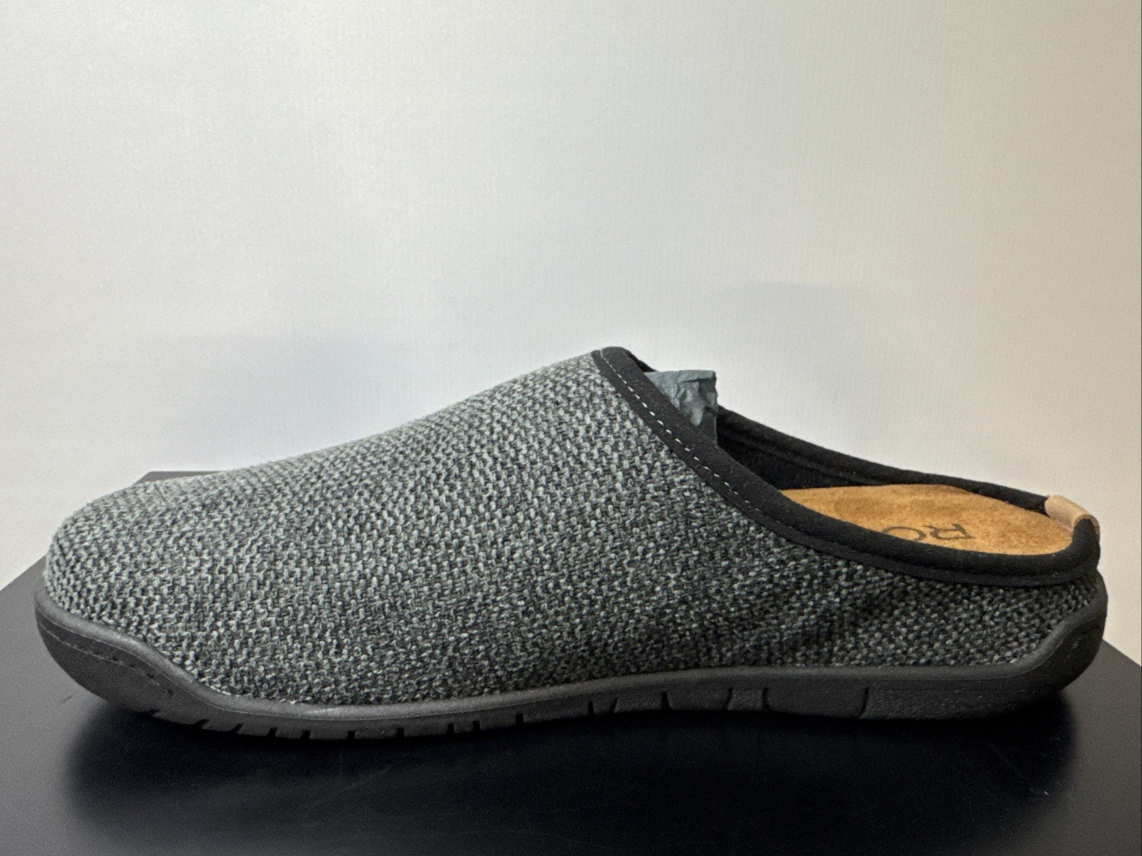 Rohde Herren Filz Pantolette Gr. 46 Fog Pantoffel 6652