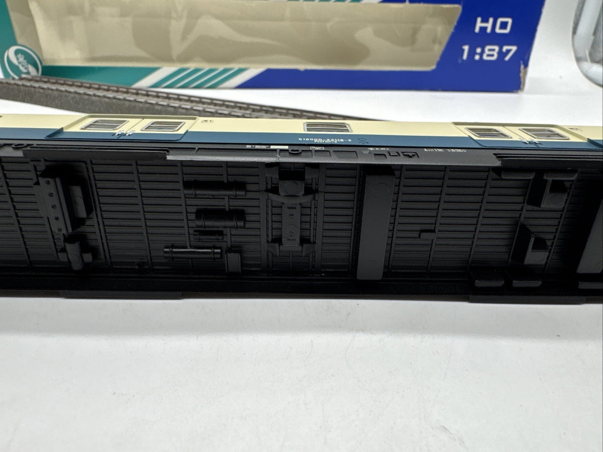 Sachsenmodelle Spur H0 1/87 Nr. 74559 Bahnpostwagen mrz DB KKK NEM OVP #239