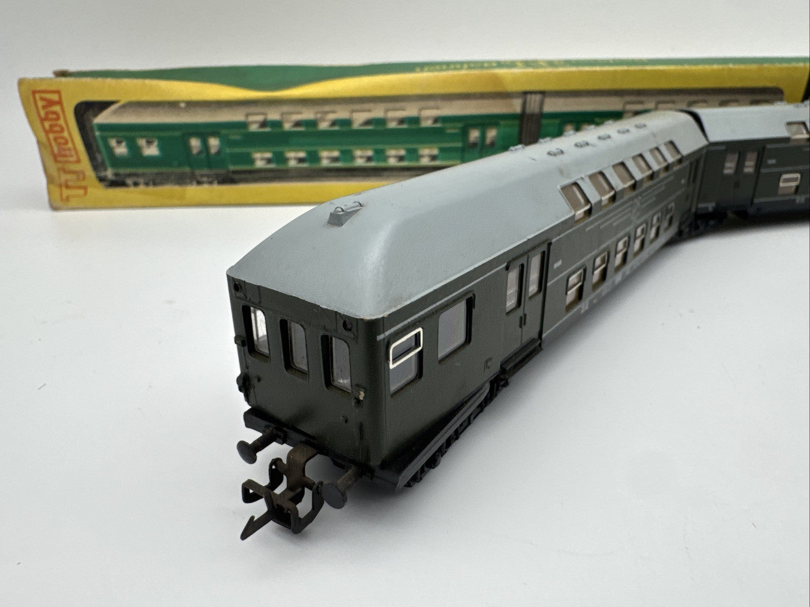 BTTB TT 3730 Doppelstockwagen 2 tlg DR Ohne Inlay Mit OVP