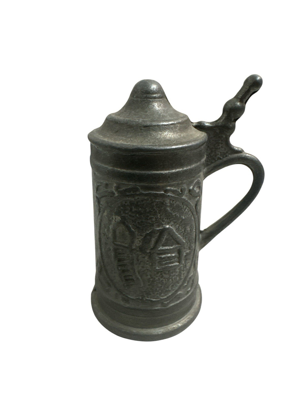 Zinn Miniatur Bierkrug 