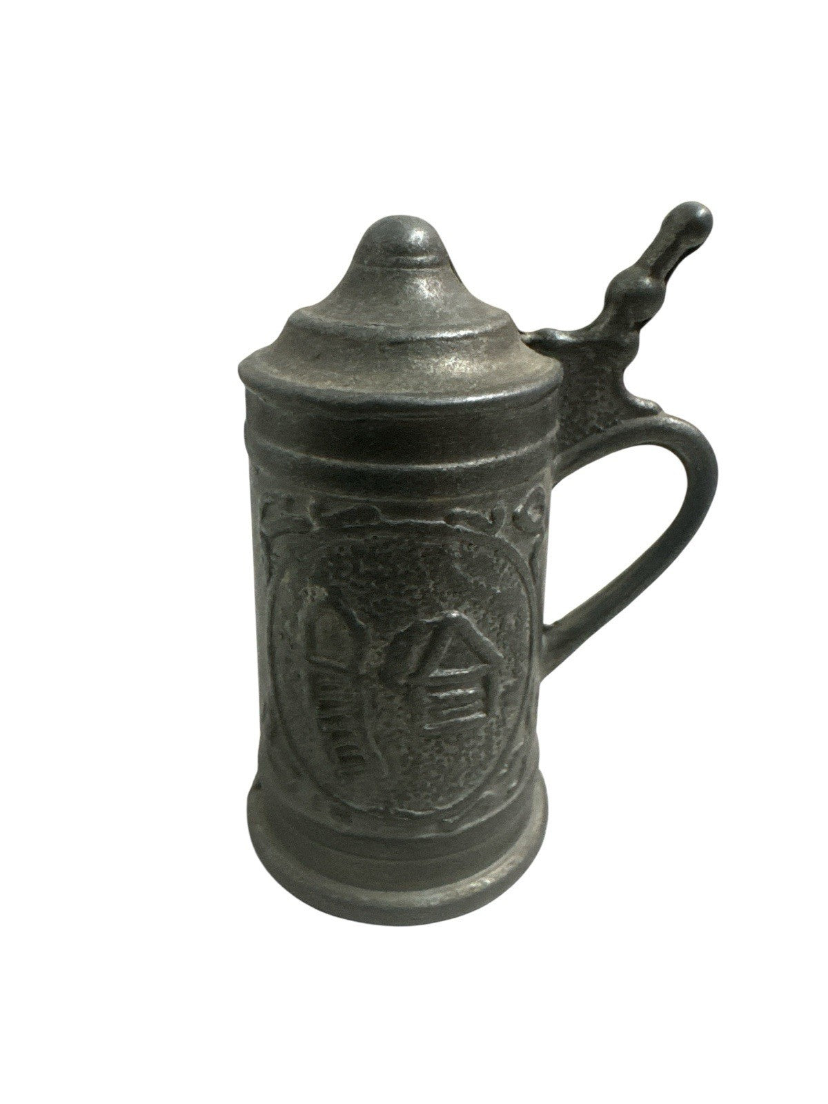 Zinn Miniatur Bierkrug 