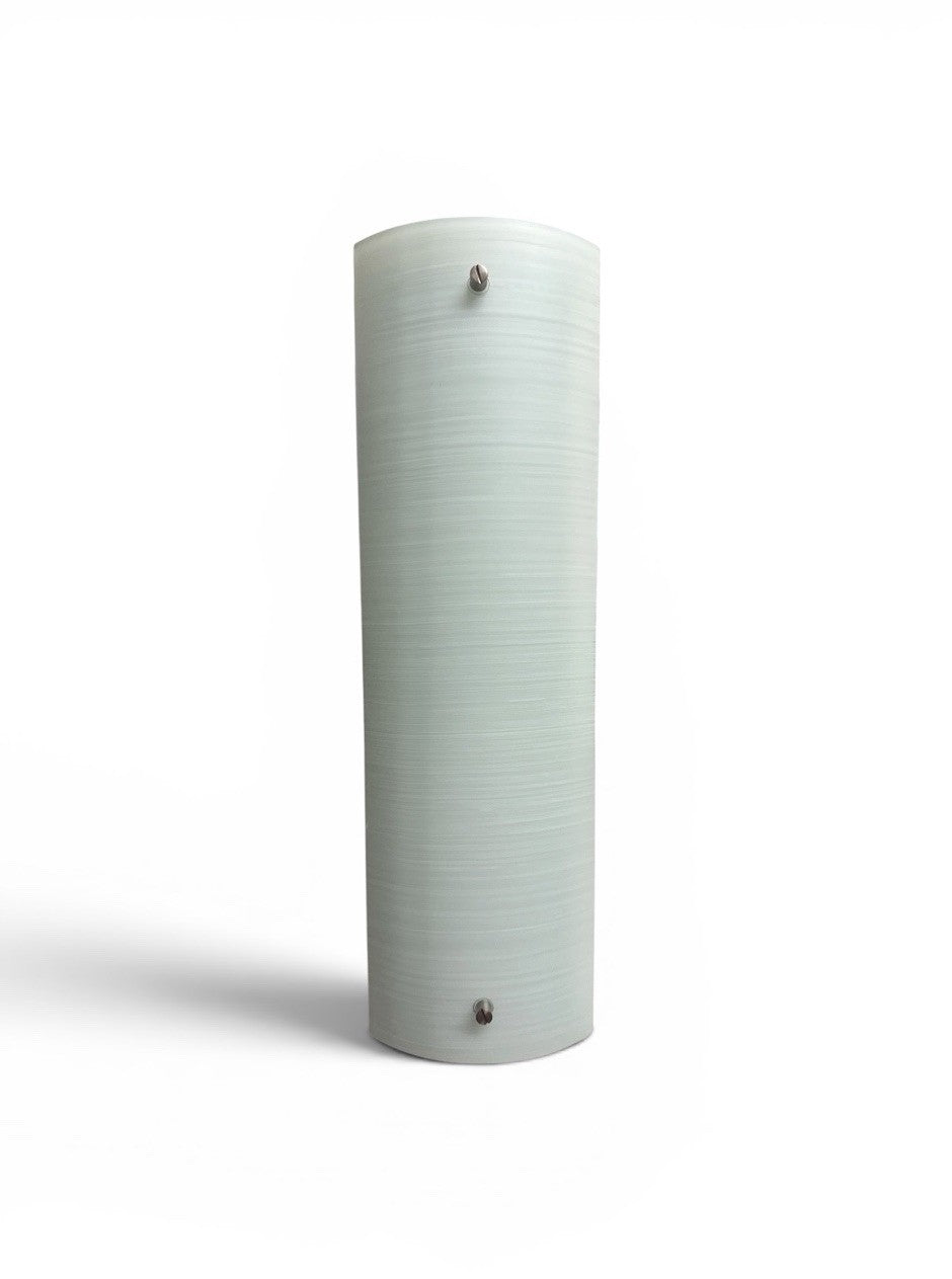 Fischer Wandleuchte Halogen 11x40cm Glas 