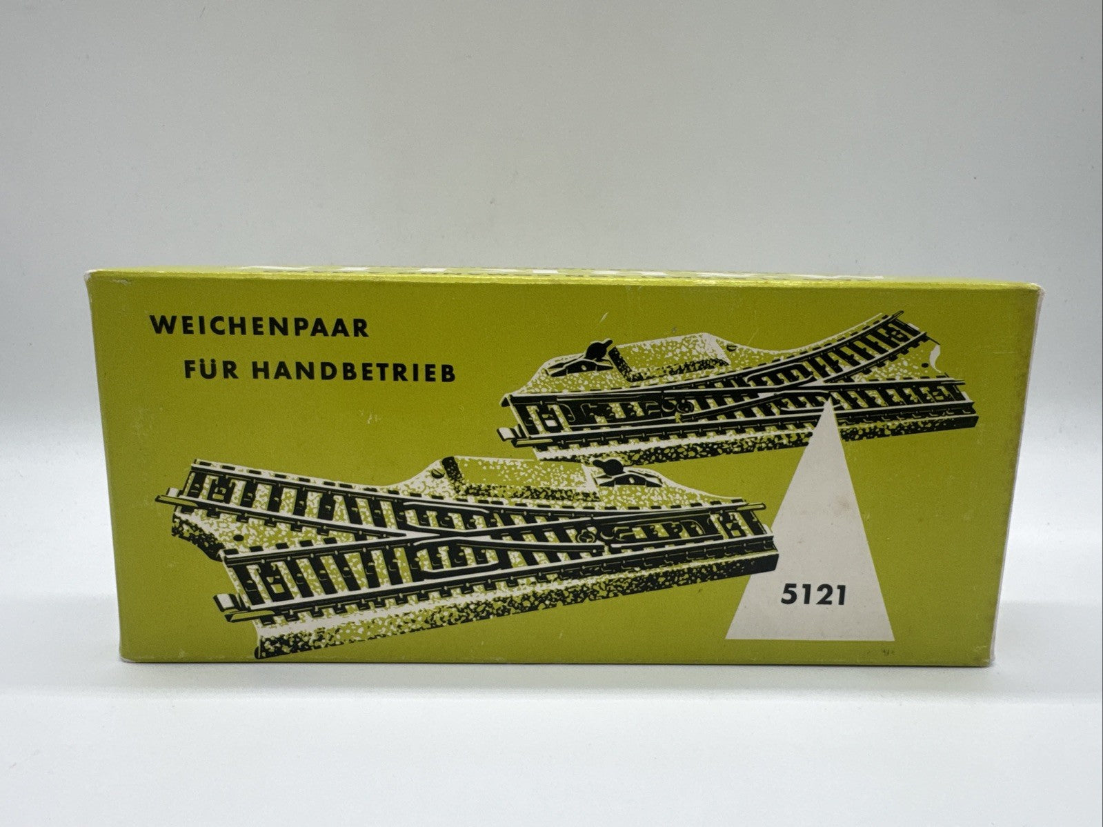 Märklin H0 5121 Weichenpaar für Handbetrieb  M-Gleis HO H0 1:87 in OVP