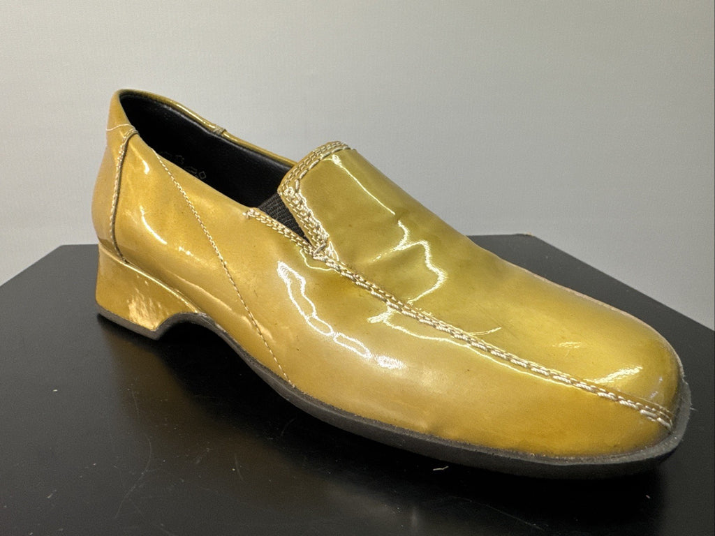 Rieker Pumps Gr. 37 Leder Absatzschuh Slip On