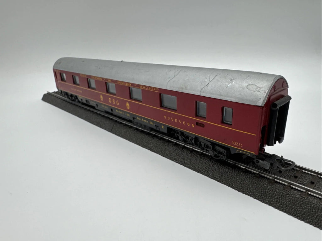 Lima DSG Speisewagen H0 – rot/silber  – Modellbahn