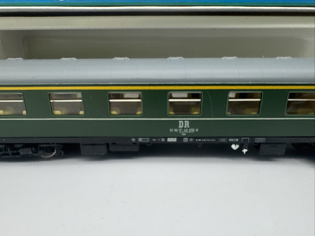 Piko H0 5/6507 Personenwagen Abteilwagen 1. Klasse 45 070-8 DR OVP