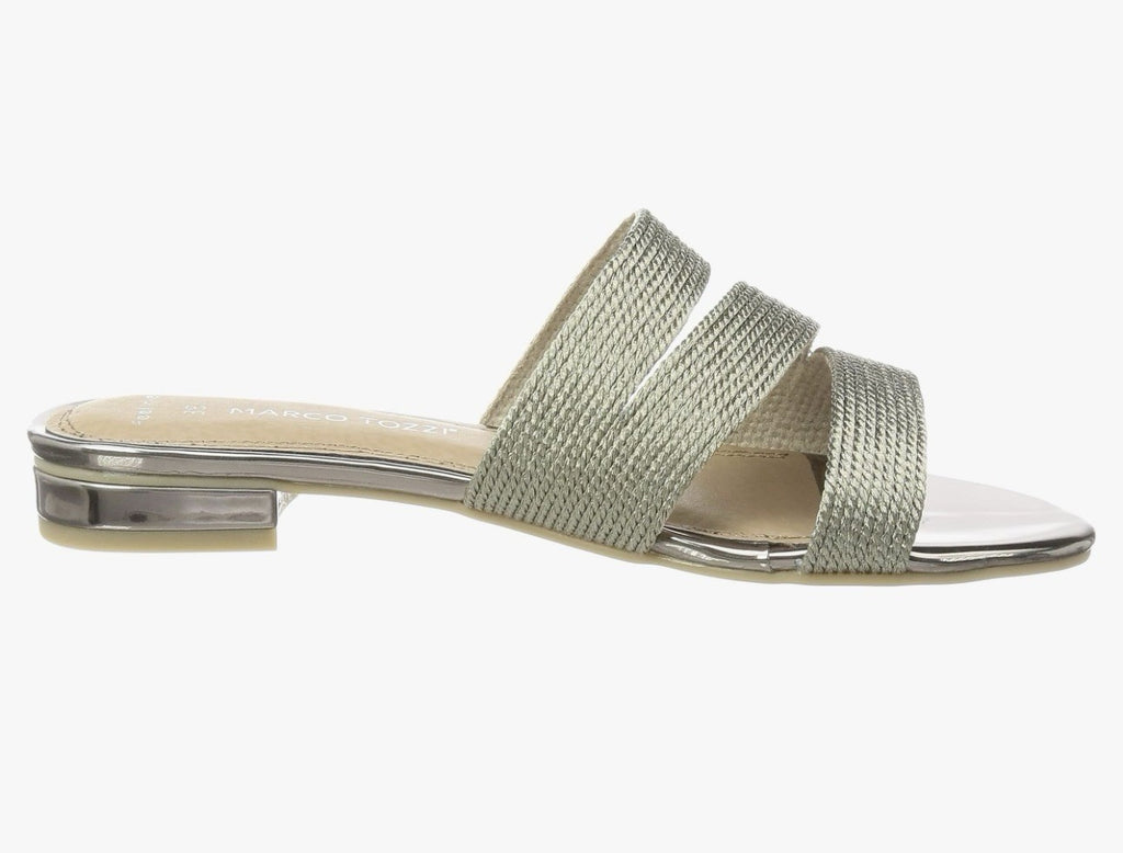 MARCO TOZZI Damen Pantolette Gr. 37 Slipper Sandale Sandalette