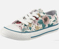 Dockers by Gerli Kinder Gr. 32 Slip-On Sneaker Blumen Halbschuh Freizeitschuh
