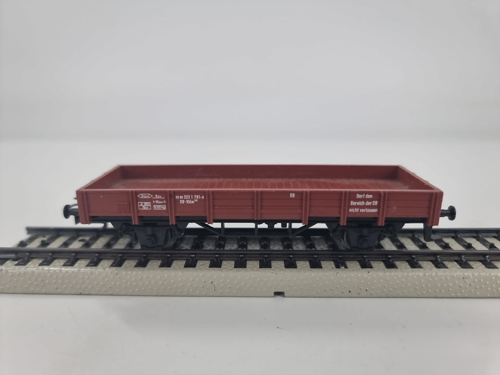 Märklin  H0 505 der DB Niederbordwagen  Rot
