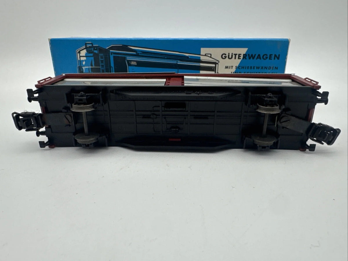 Märklin Spur H0 4633 Güterwagen mit Schiebewänden und Schiebedach in OVP