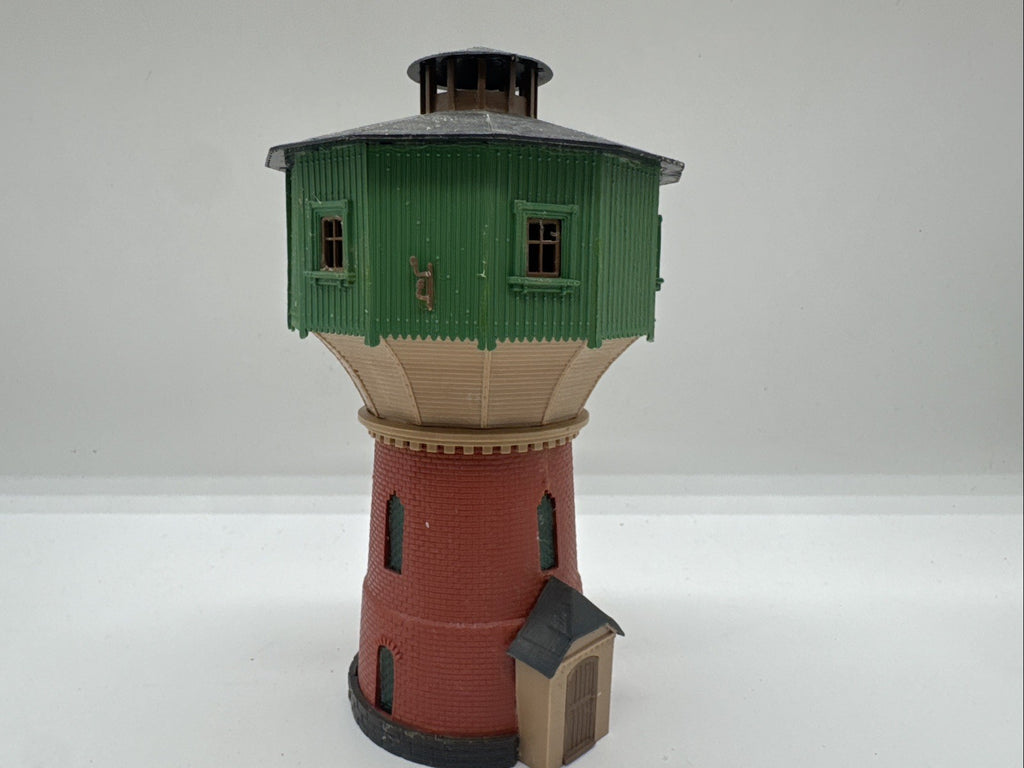 AUHAGEN 11335 H0 WASSERTURM ASCHERSLEBEN fertig gebaut VINTAGE MODELLBAU