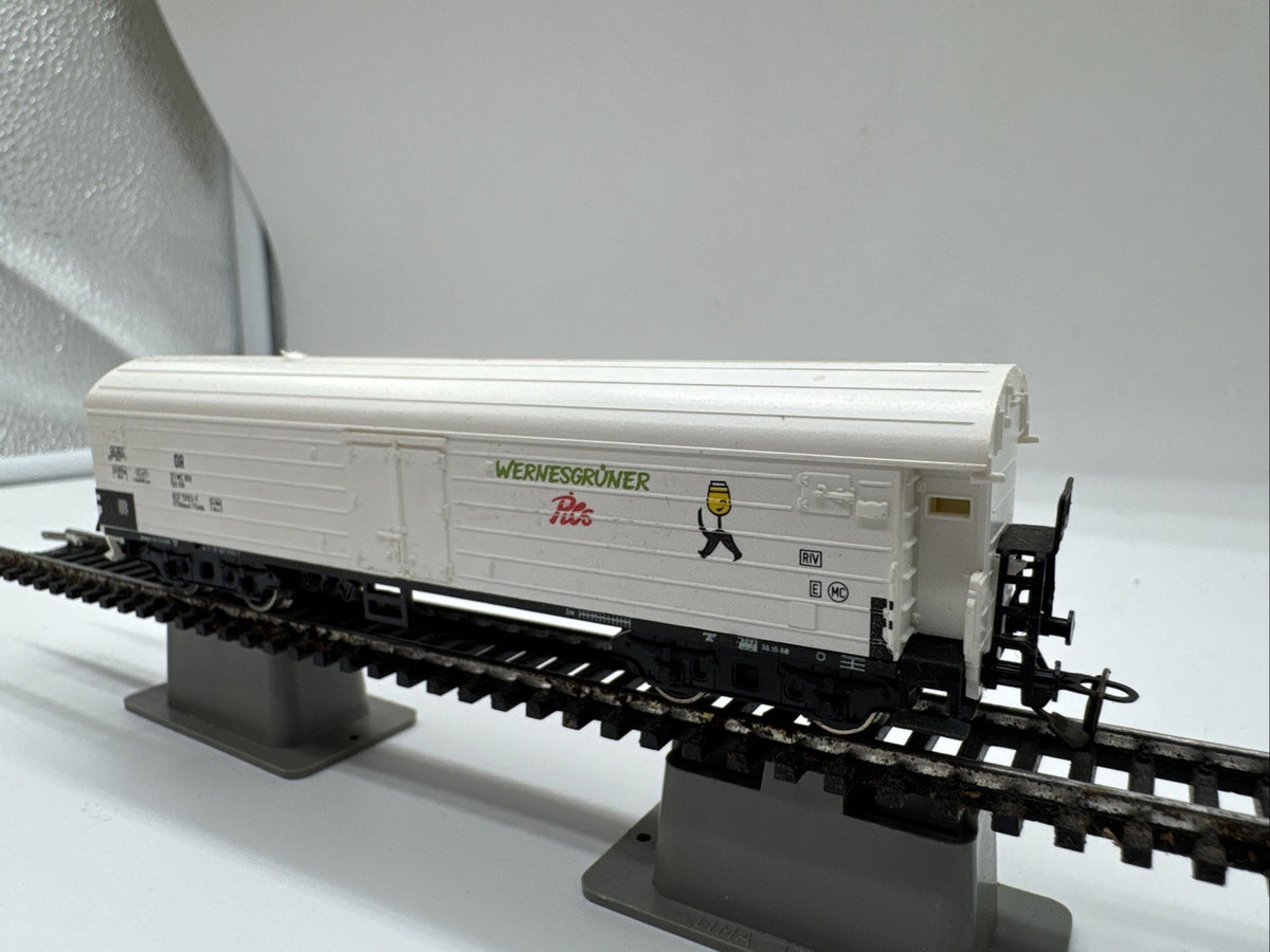 BTTB TT gedeckter Güterwagen Kühlwagen "Wernesgrüner Pils" 837 5193-7 DR