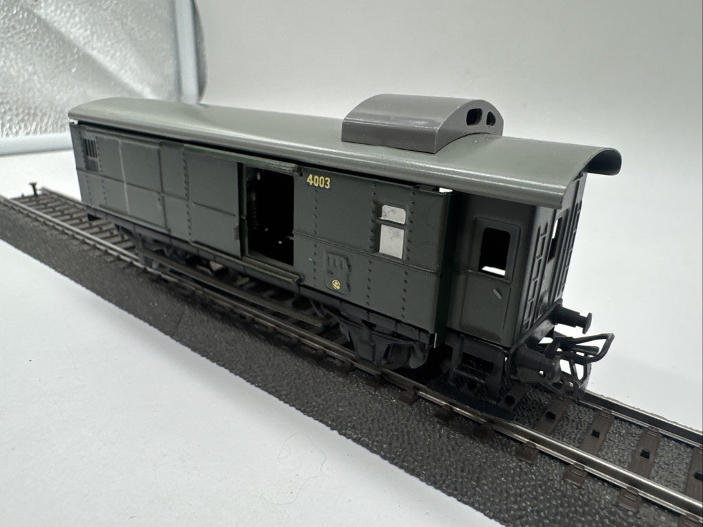 Märklin H0 4003/6 Gepäckwagen Top Modellbahn Klassiker Beleuchtet #655