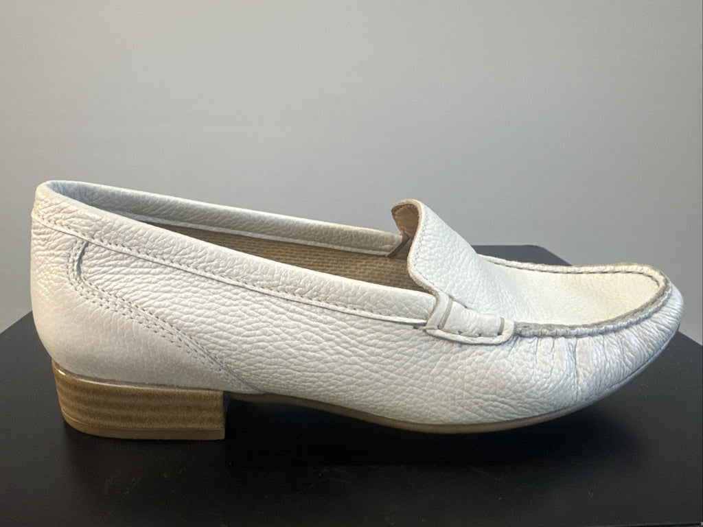 Jenny By Ara Damen Slipper Gr. 4 Leder Weiß